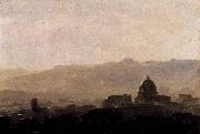 Pierre de Valenciennes View of Rome in the Morning china oil painting reproduction